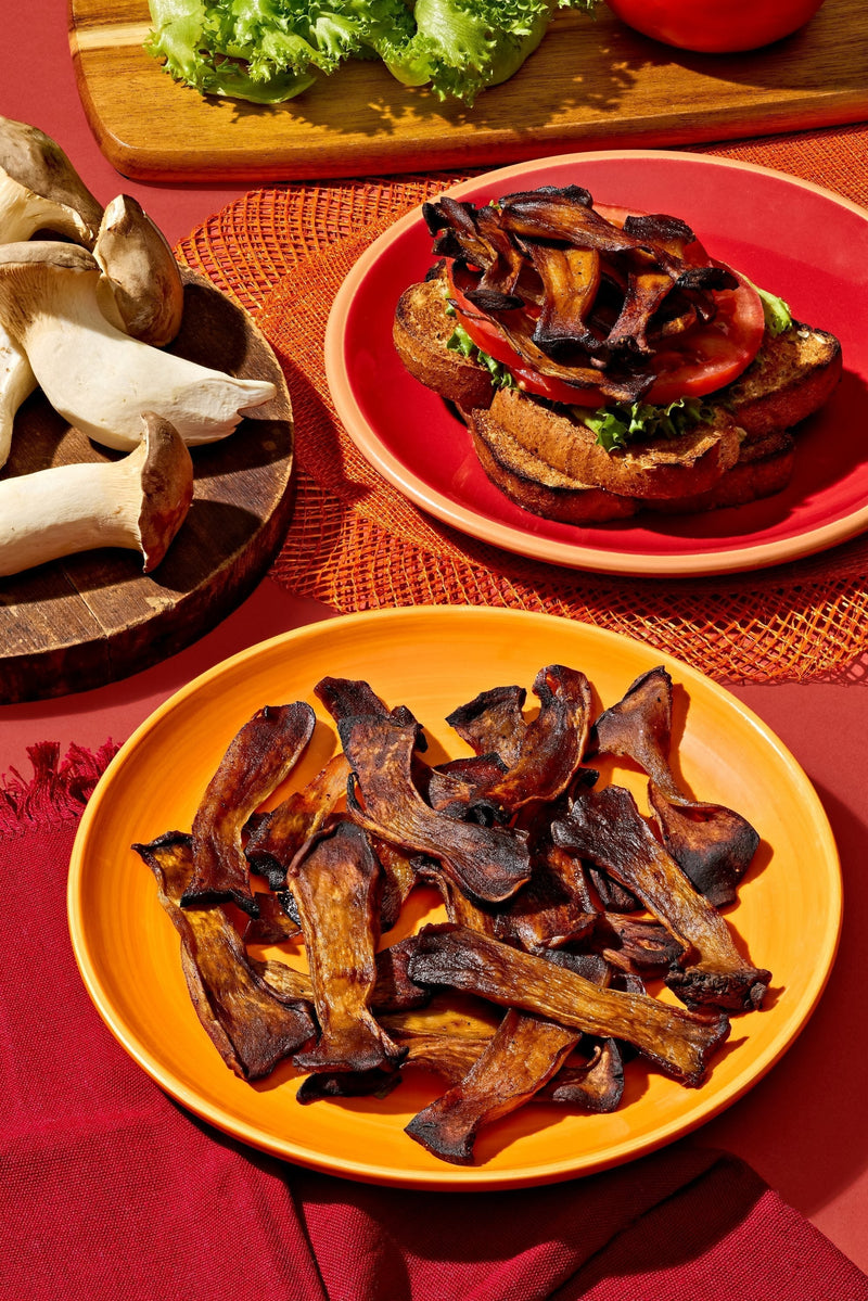 Air-Fryer Mushroom “Bacon”